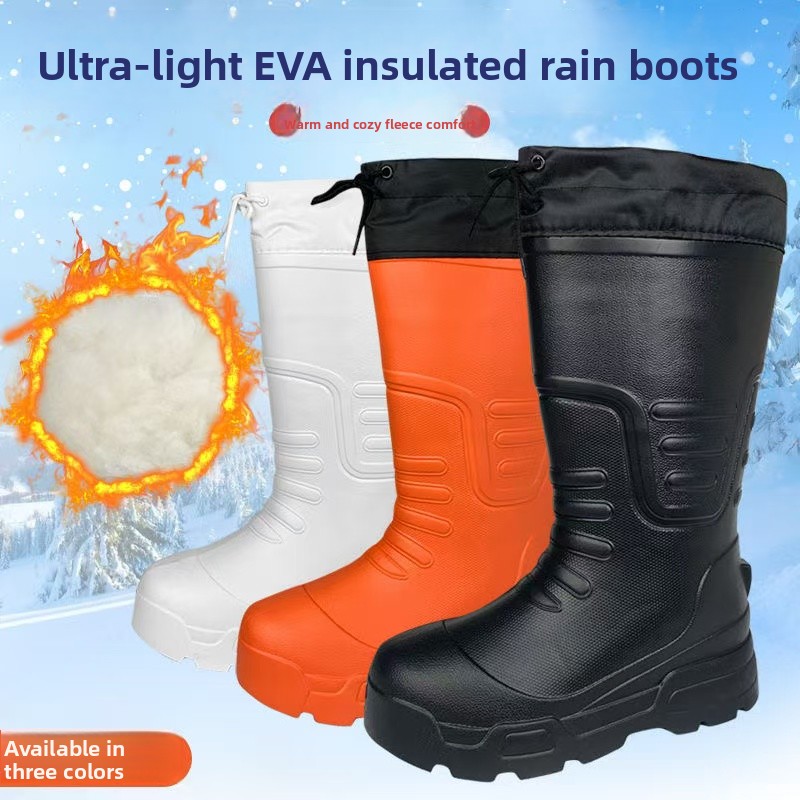 Men'S Shoes Water Resistant - Stivali da Pioggia in Schiuma EVA