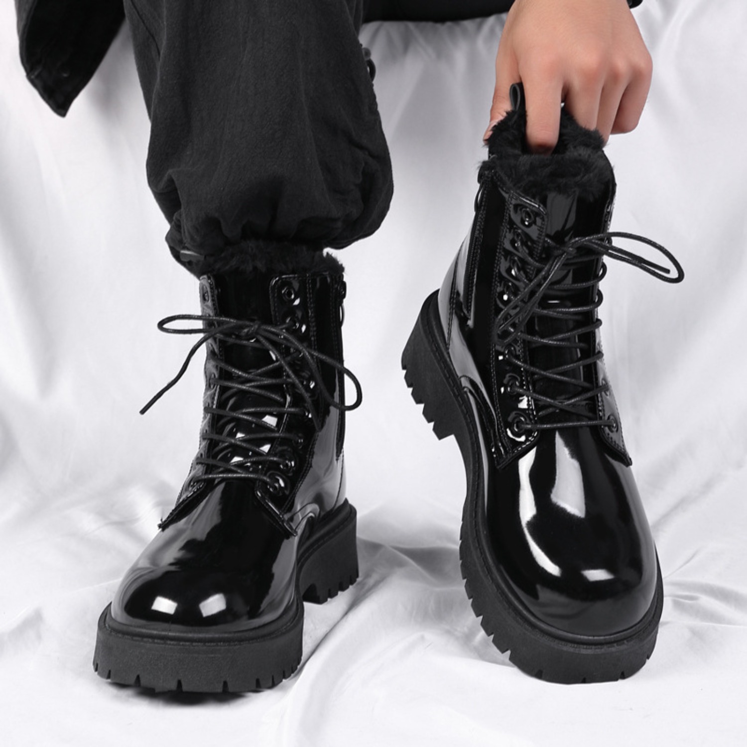 Stivali invernali da uomo cald - Men'S Shoes Hoka Sale recensione e prezzo