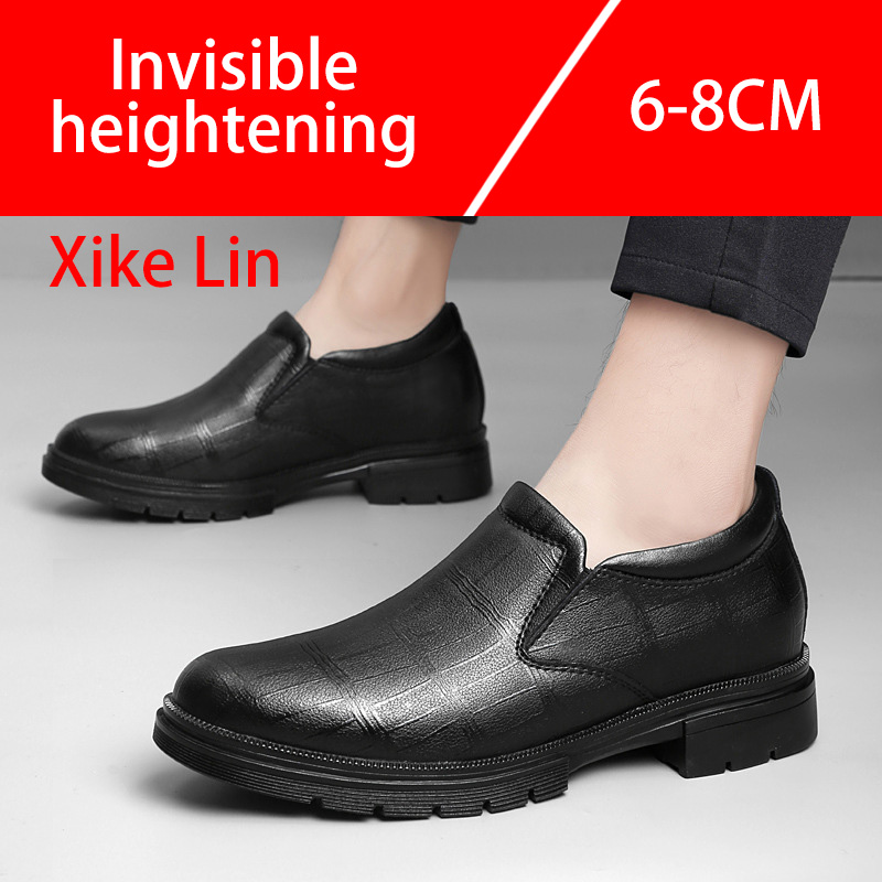 Scarpe casual in pelle da uomo - Men'S Shoes With Height Increase recensione e prezzo