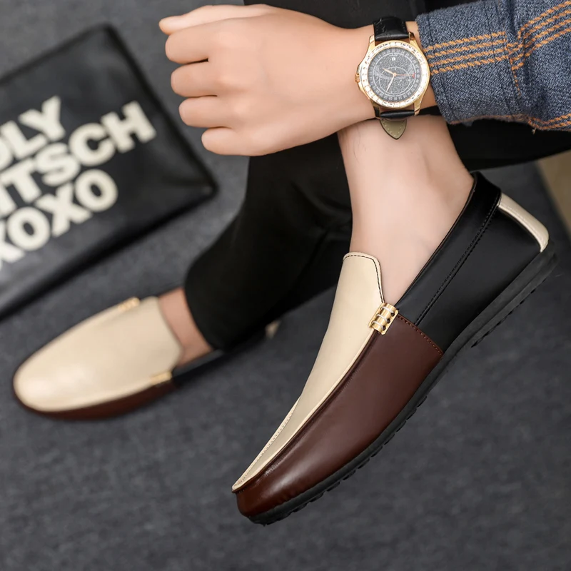 Mocassini in pelle alla moda p - Men'S Shoes Hey Dude recensione e prezzo