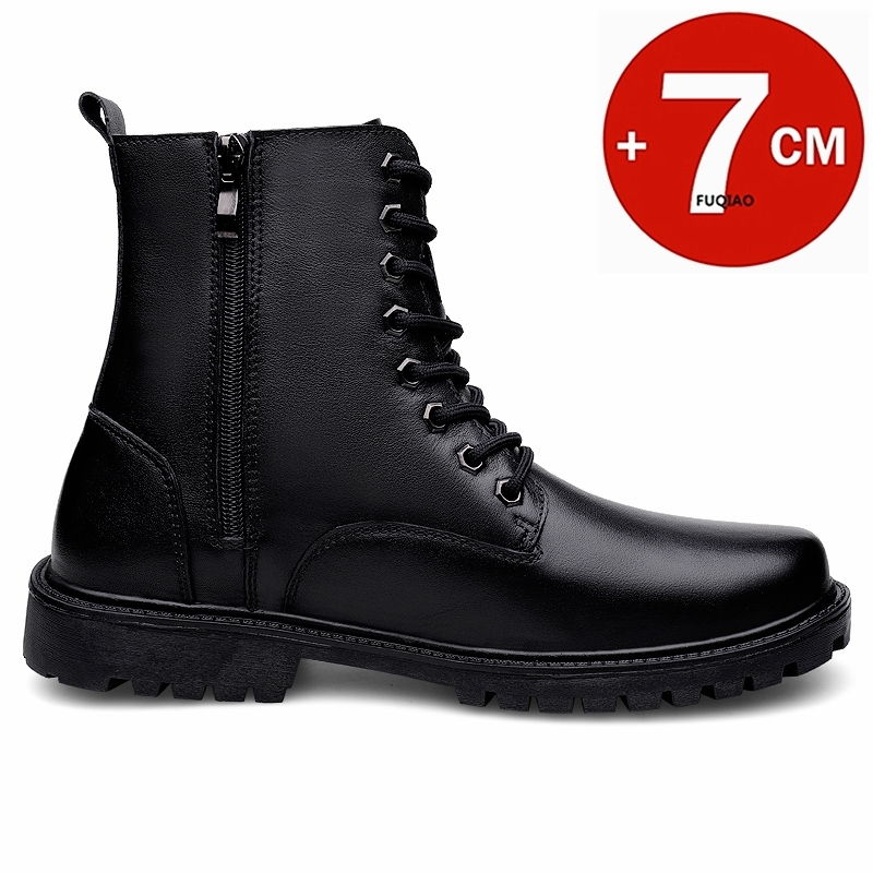 Stivali da uomo in pelle con r - Men'S Shoes With Height Increase recensione e prezzo